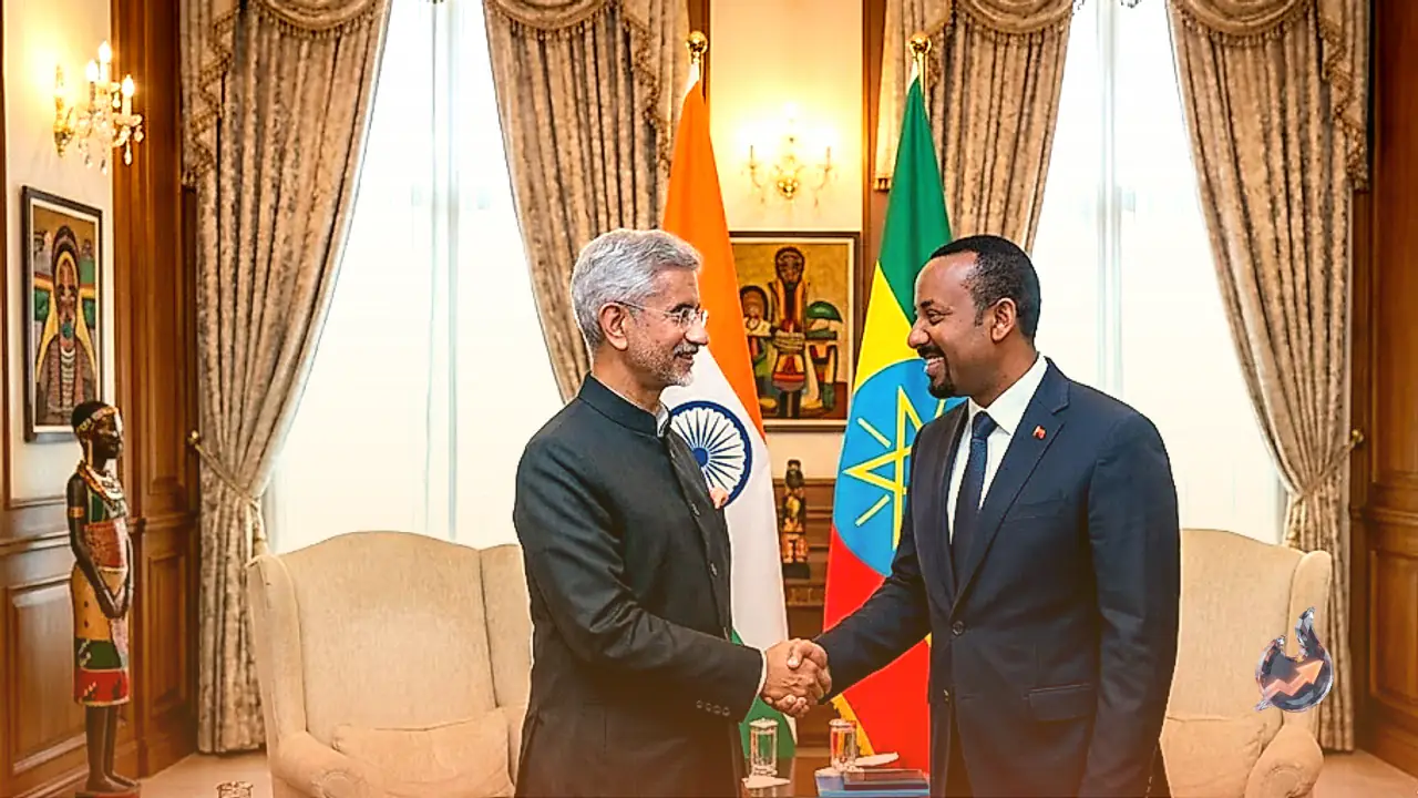 External Affairs Minister S. Jaishankar Meets Ethiopian Prime Minister Abiy Ahmed Ali