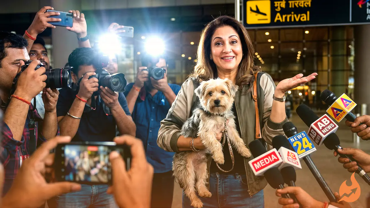 Sunita Ahuja's Cheeky Airport Confession: 'I'll Leave All My Property to My Pet Dog'