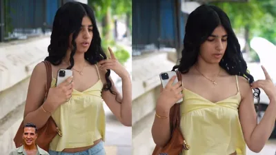 Akshay Kumar and Twinkle Khanna's Daughter Nitara Spotted in Mumbai with Curly Hair, Netizens Praise Her Simplicity