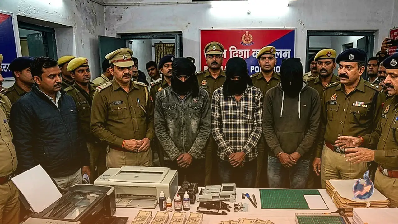 Fake currency racket busted in Delhi and UP inspired by web series, three arrested with fake notes