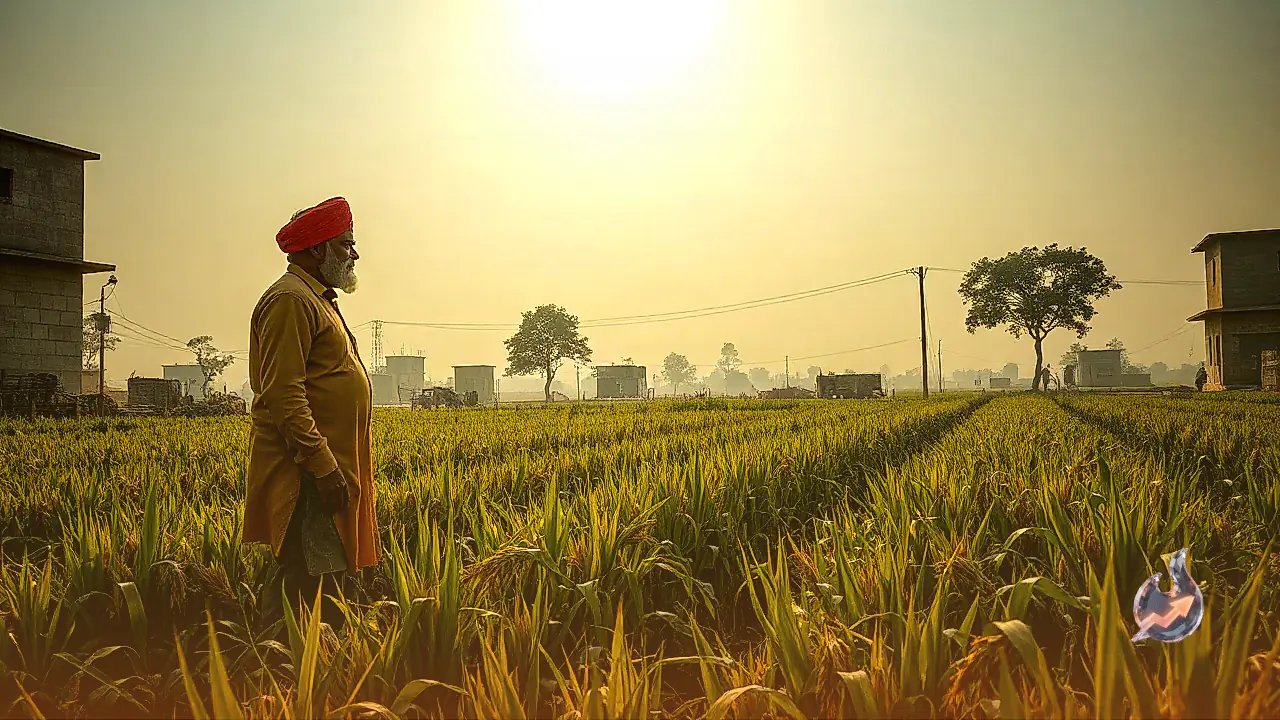 Faridabad Farmer Rejects Harvesters on 25 Acres, Chooses Manual Paddy Harvesting for Better Returns