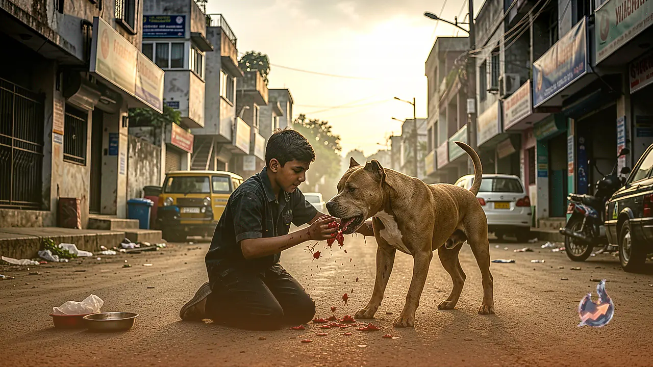 फरीदाबाद में साइकिल लेकर निकले स्कूली बच्चे पर पिटबुल का खूनी हमला, 16 जगह नोचने के बाद गंभीर हालत में रेफर