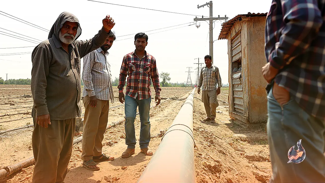 Farmer Electrocuted to Death in Jhunjhunu While Handling Irrigation Pipes Under High-Tension Wire