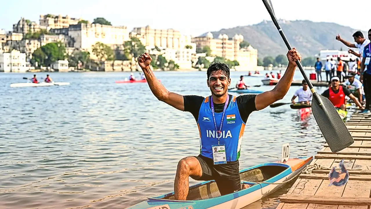 Udaipur Canoeist Harshwardhan Singh Shaktawat Earns Indian Squad Berth For Asian Games 2026 In Japan