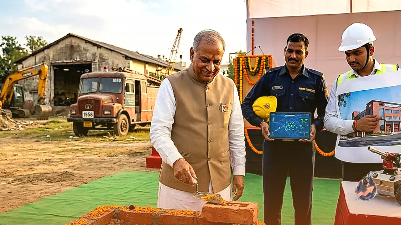 Fazalganj Set for 40 Crore Hi-Tech Fire Base with GPS Command and Robotics
