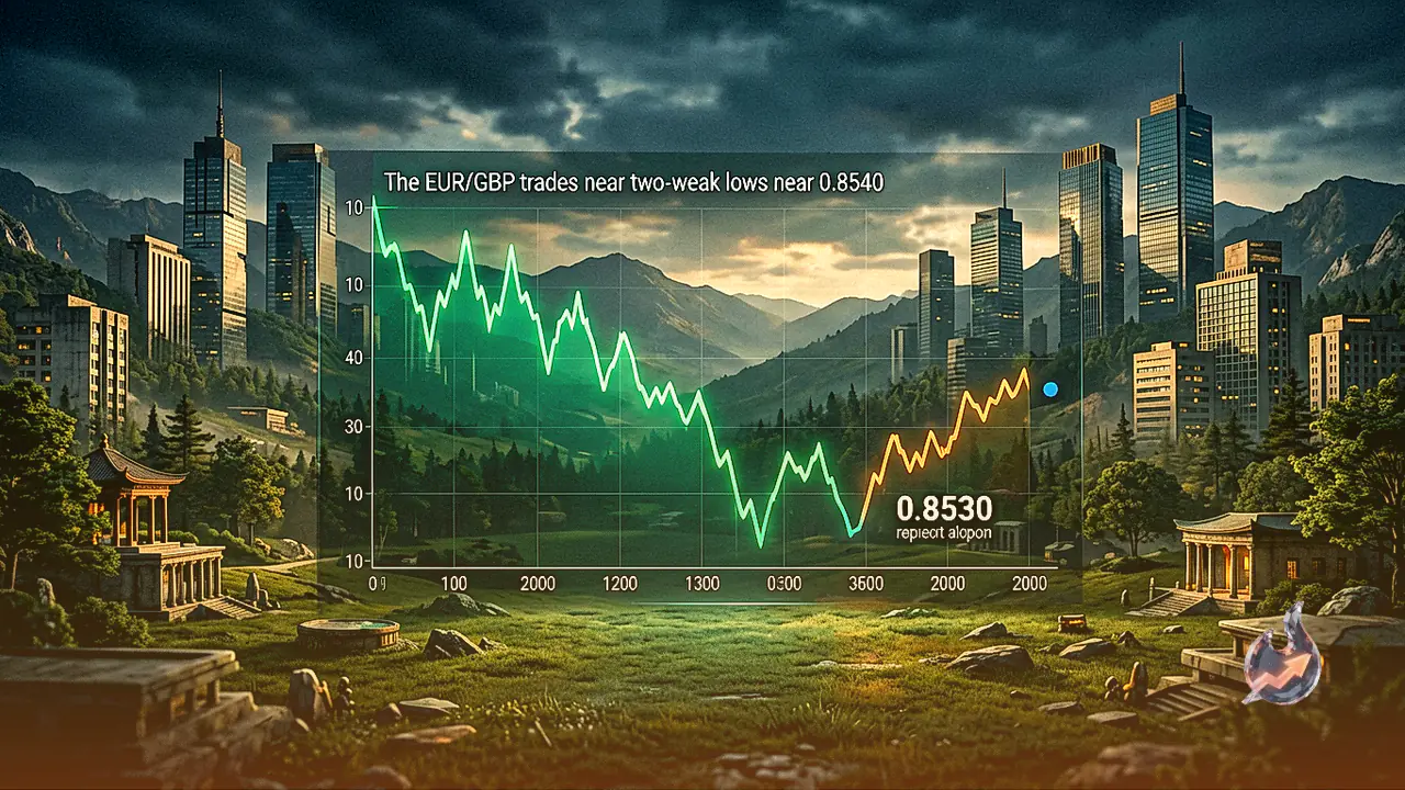 Euro Struggles Against British Pound Around 0.8540 Following Fed Hawkish Stance