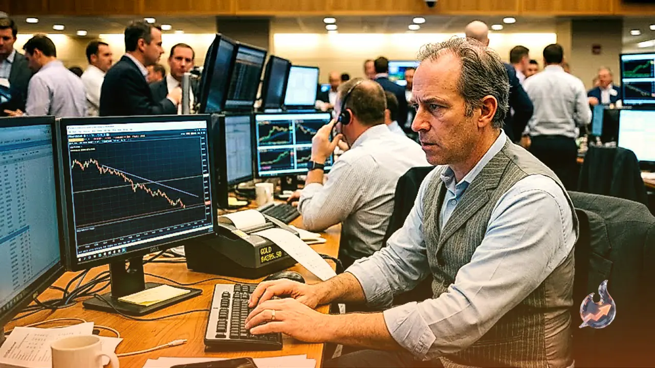 Gold Slips Below $4,300 on Fed Rate Hike Bets as Systematic Funds Trim Longs