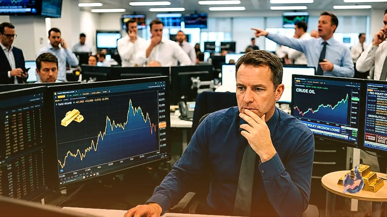 Gold Wavers Ahead of Federal Reserve Rate Decision as Middle East Hostilities Escalate