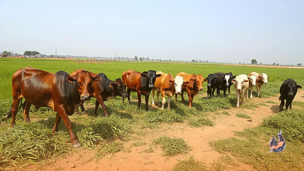 Feeding Too Much Green Grass Can Be Risky for Cows, Know Expert Advice to Prevent Bloat