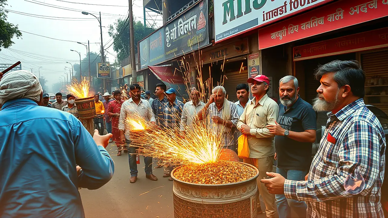 शाहाबाद रोड पर खाद की किल्लत से भड़के किसान, दुकान बंद होने पर लगाया लंबा जाम