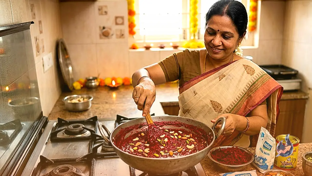 Make Delicious and Healthy Beetroot Halwa for Festivals to Beat Traditional Sweets