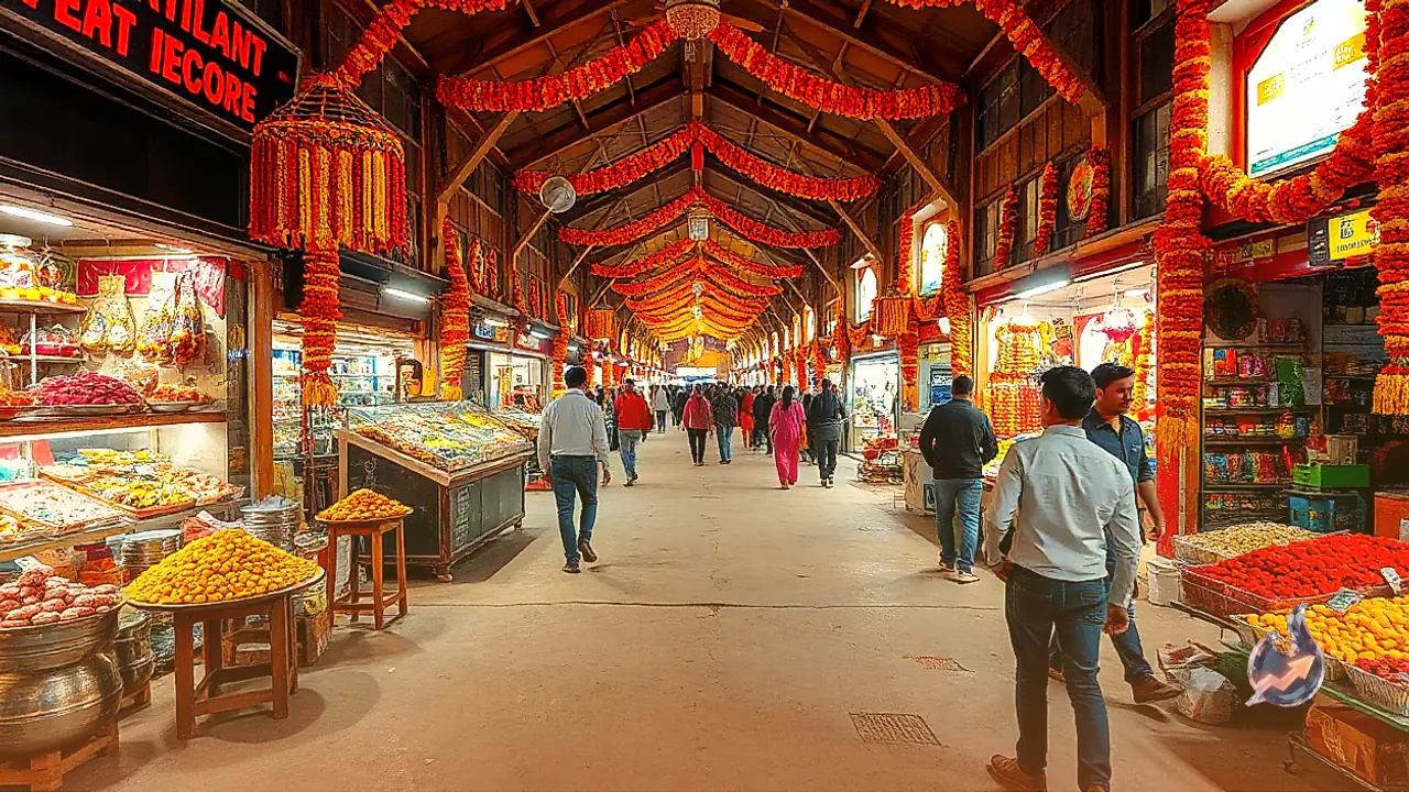 Festive Makeover in Karauli Markets as Delhi Decor Items and Artificial Flowers See High Demand