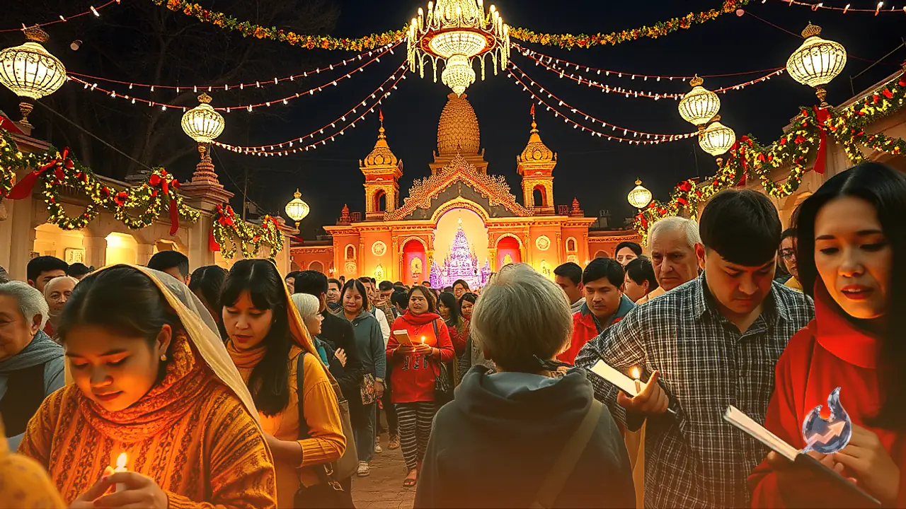 Festive Nine Nights of Divine Devotion Begin as Melodious Hymns Fill Temples and Homes