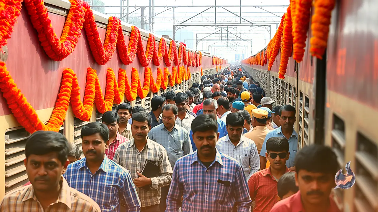 Festive Rush Relief: Dedicated Special Train Announced Between Muzaffarpur and Hubballi Across Multiple States