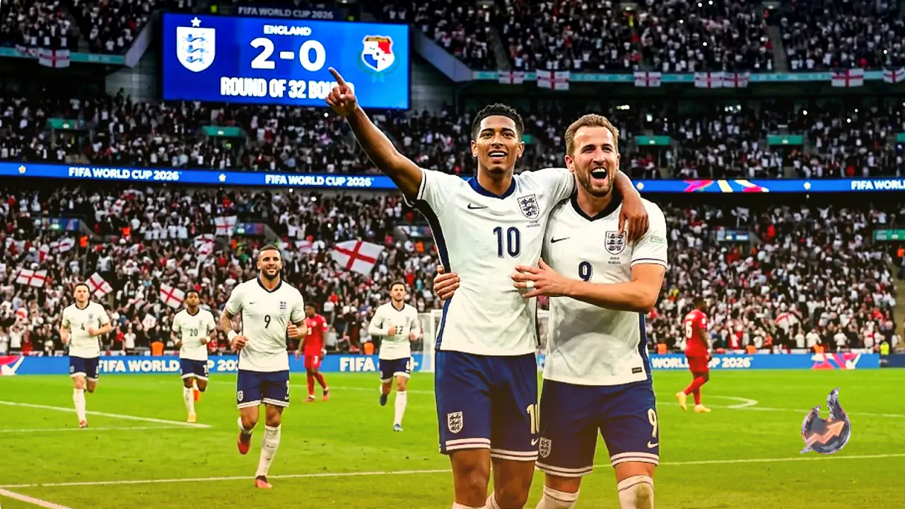 FIFA World Cup 2026: England Beats Panama 2-0 to Advance to Knockout Stage