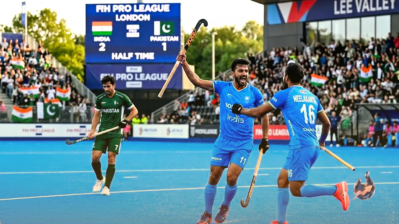 FIH Pro League 2026: India Overturn Pakistan's Lead to Go 2-1 Up at Half-Time in London