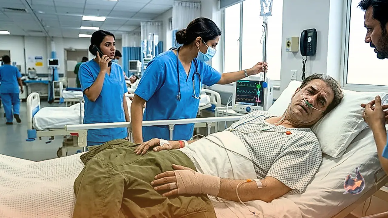 Actor Rajesh Sharma Hospitalized After Venomous Bite on 'Fauji' Set; AICWA Demands Investigation into Production Negligence