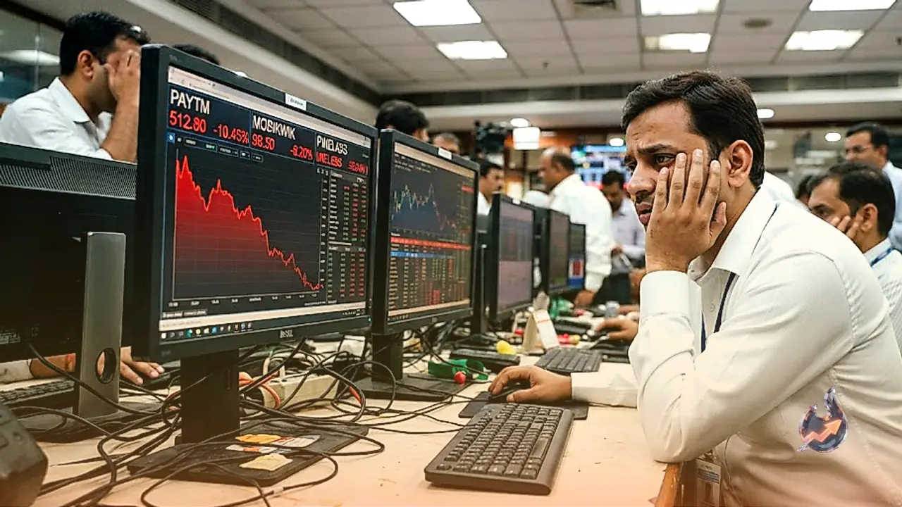 यूपीआई लेन-देन पर मर्चेंट चार्ज टलने की चर्चा से फिनटेक शेयरों में भारी गिरावट, पेटीएम का भाव 10 फीसदी गिरा