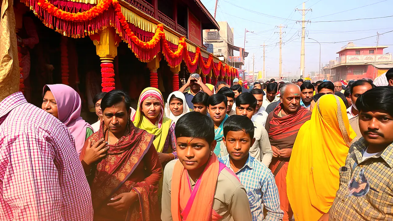 Firozabad Celebrates Tesu Jhanjhi Tradition Rooted in Mahabharata Era