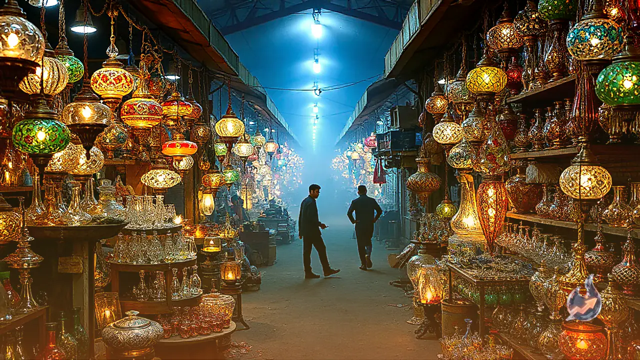 Firozabad Glass Handicrafts Sparkle This Festive Season as Demand Soars for Decorative Lamps and Burners