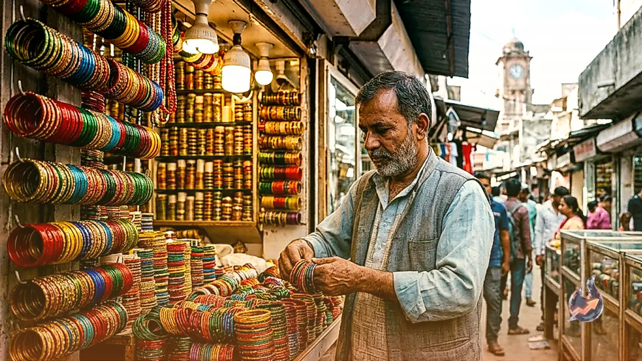 How Bohran Gali in Firozabad Evolved from Plain Bangles into a Globally Renowned Glass Market