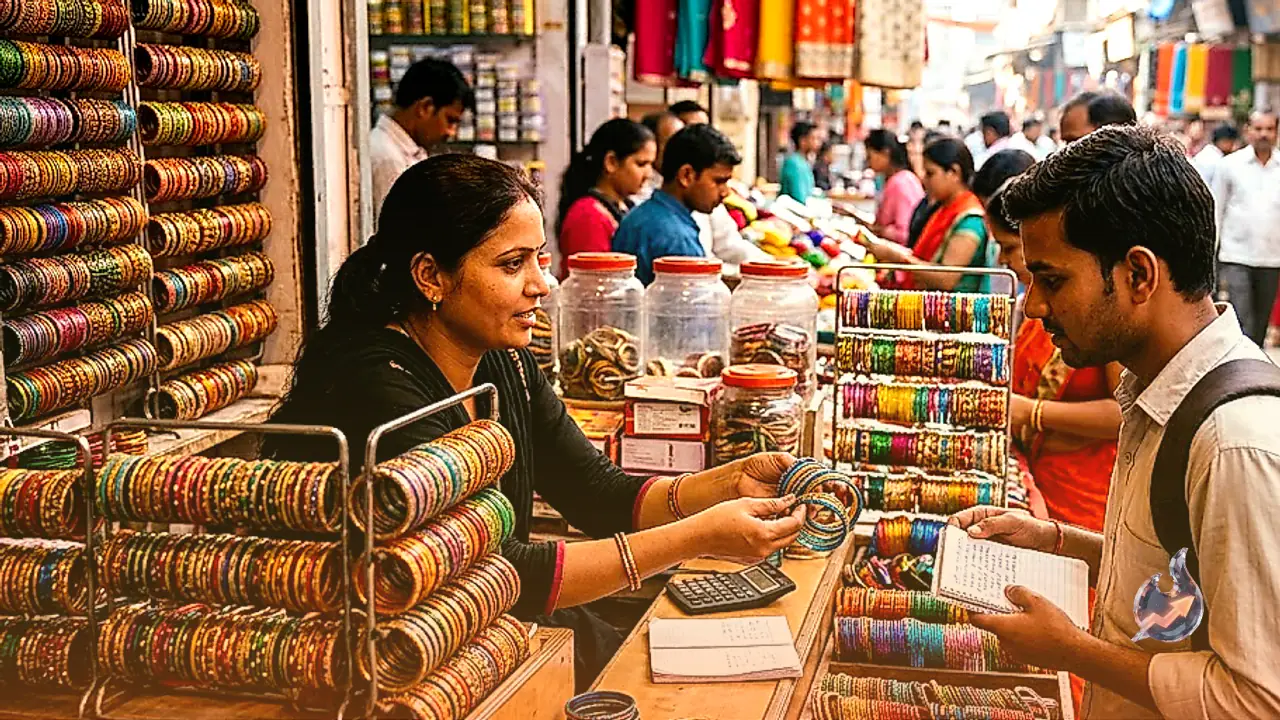Firozabad Glass Bangle Retail Venture Offers High Margins on a Modest 50000 Rupee Budget