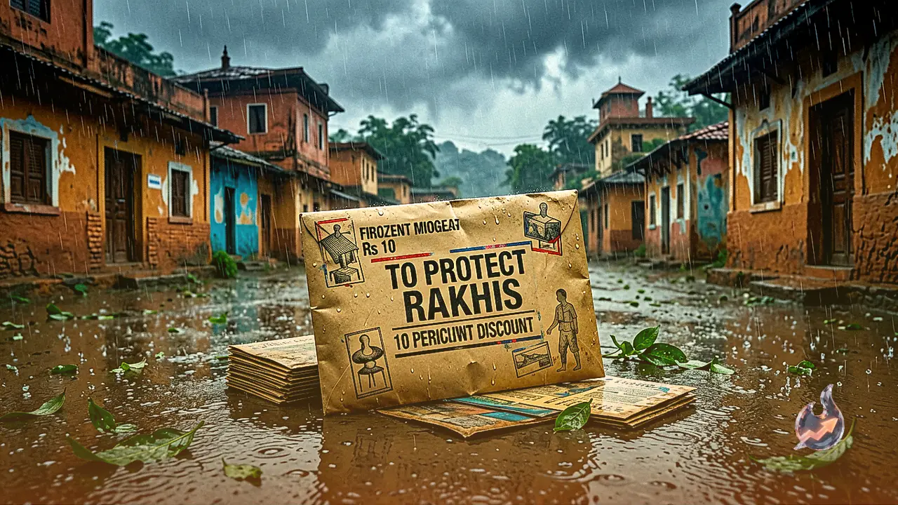 Rakhi Packets to Stay Safe from Rain in Firozabad as Postal Department Introduces Rs 10 Waterproof Envelopes