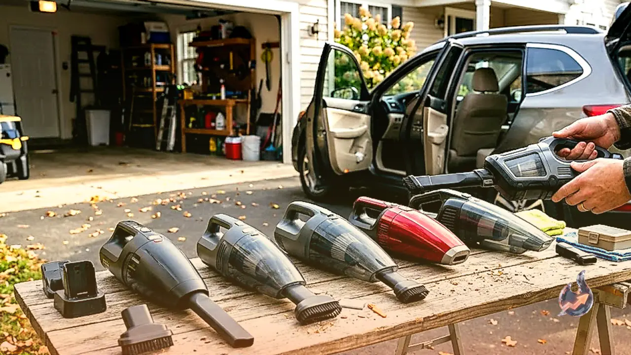Five Cordless and Portable Vacuum Cleaners Available on Amazon for Home and Car Cleaning