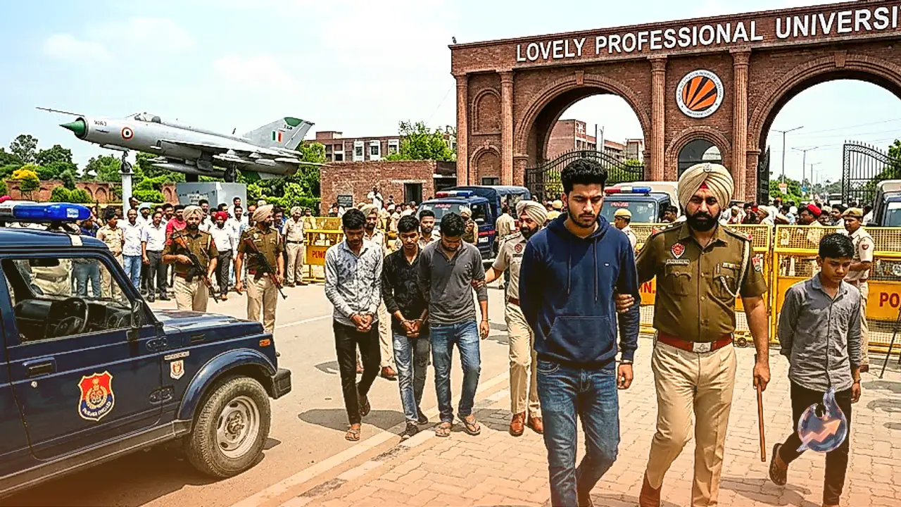 जालंधर की लवली यूनिवर्सिटी हिंसा मामले में पांच गिरफ्तार, मिग फाइटर जेट पर चढ़ने वाला नाबालिग मंडी से पकड़ा गया