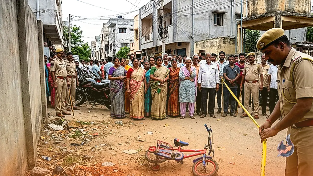 Five-year-old girl abducted while cycling and murdered in Hyderabad, former security guard arrested for Rs 20 lakh ransom