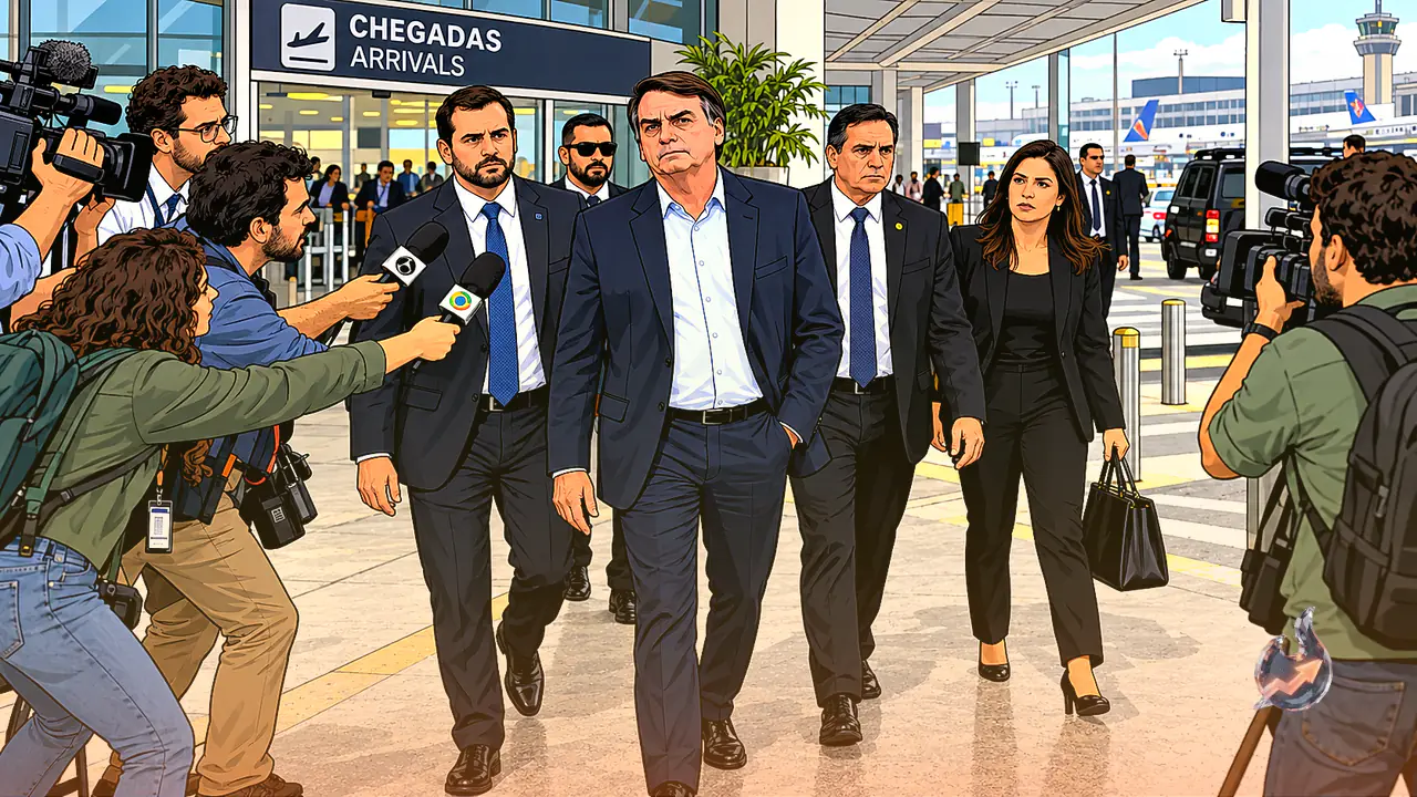 Flavio Bolsonaro Lands In US Questioning Brazil Election Outcome And Claiming Opposition Leadership