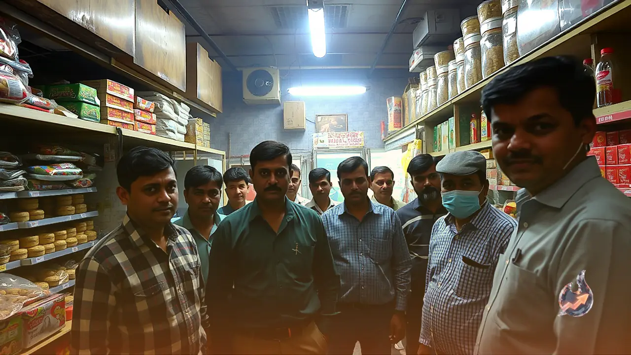 Food Safety Raid at Zepto Dark Store in Pratap Nagar Unearths 25 kg Expired Stock and Hygiene Lapses