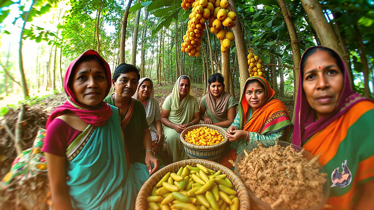 Forest Produce Fuels Women's Livelihood in Balod with Daily Tamarind Candy and Pickle Production