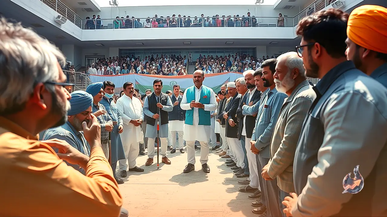 Former Hockey Captain Pargat Singh Takes Charge of Punjab Congress Ahead of 2027 Polls