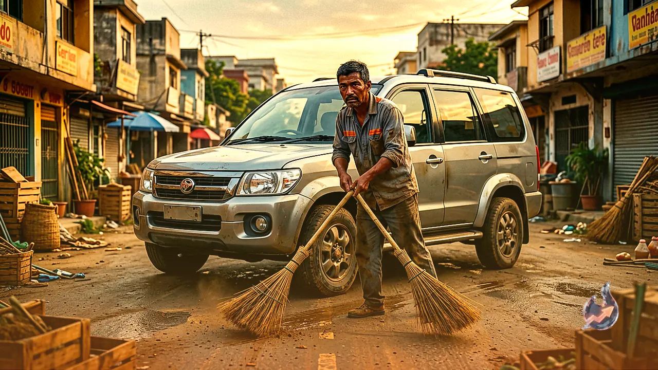 From Fortuner to Broom: How Seshappa Overcame Extreme Poverty to Build a Inspiring Life