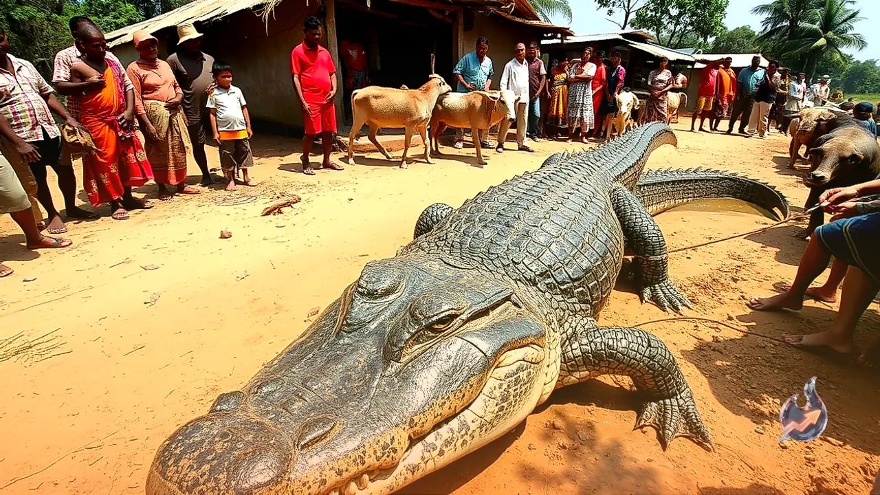 Four-Foot Crocodile Found in Kota Village Homestead Safely Released Into Chambal River