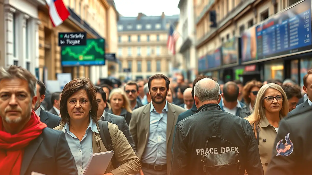 French Debt Sell-Off Drags Down Euro as Traders Await Critical US Jobs Data
