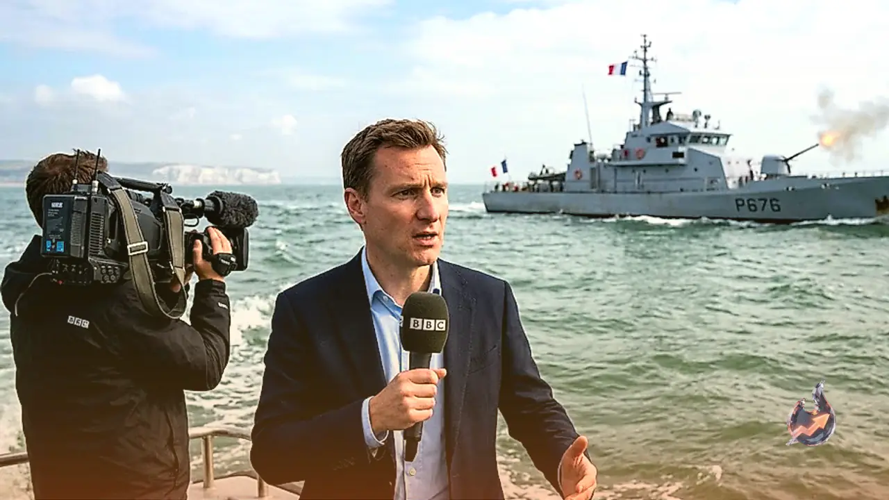 French Navy Fires Shots During UK Politician BBC Interview in English Channel