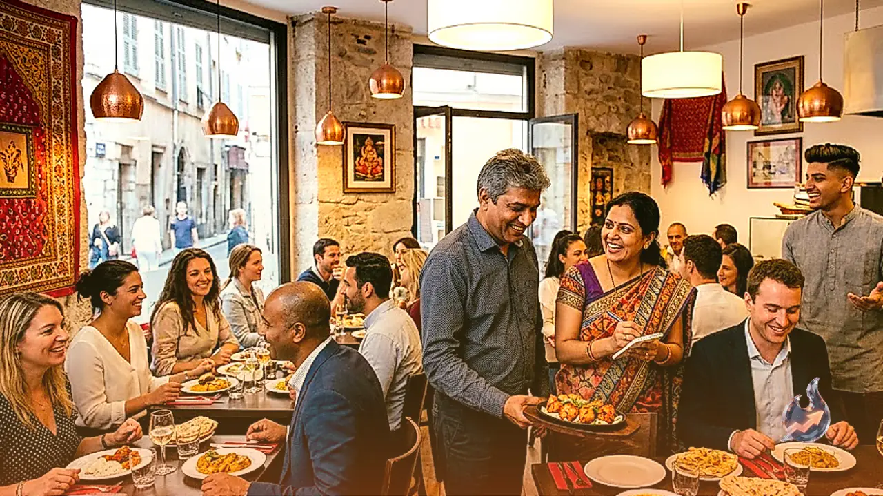 Family Run Indian Restaurant Mantraah Charms Diners on the French Riviera in Nice