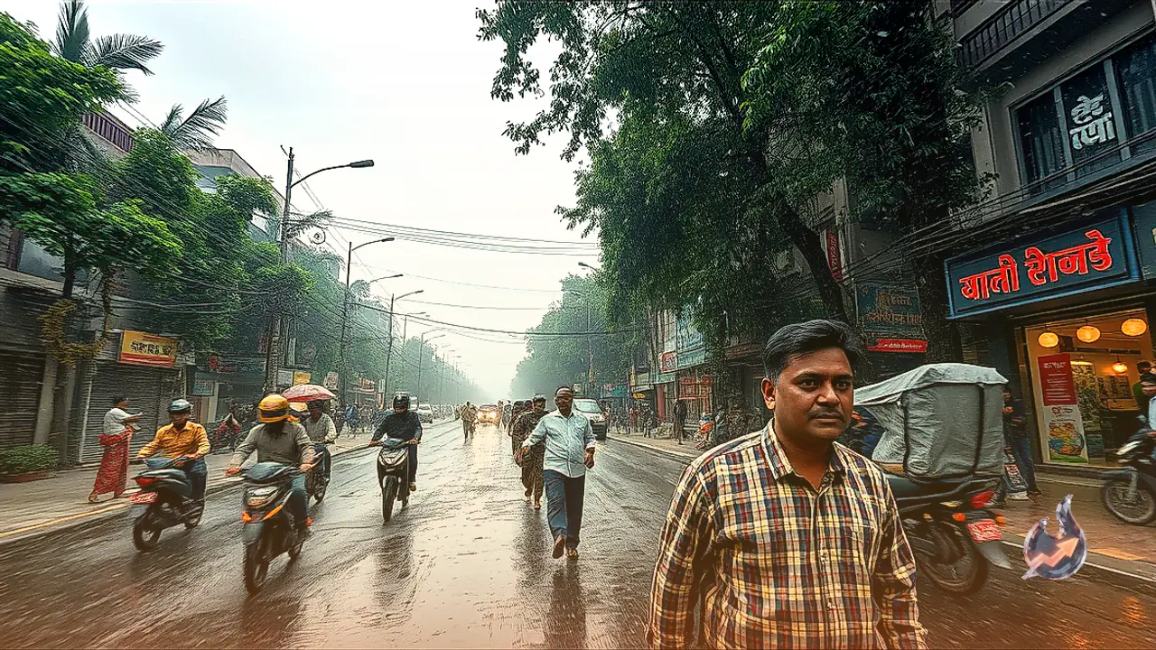 Fresh Atmospheric Turbulence Over North India Brings Wind Gusts and Rain From Delhi to Bihar