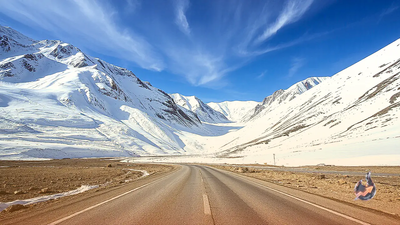Fresh Snow Blankets High Passes in Kashmir and Ladakh, Driving Down Mercury Across the Region