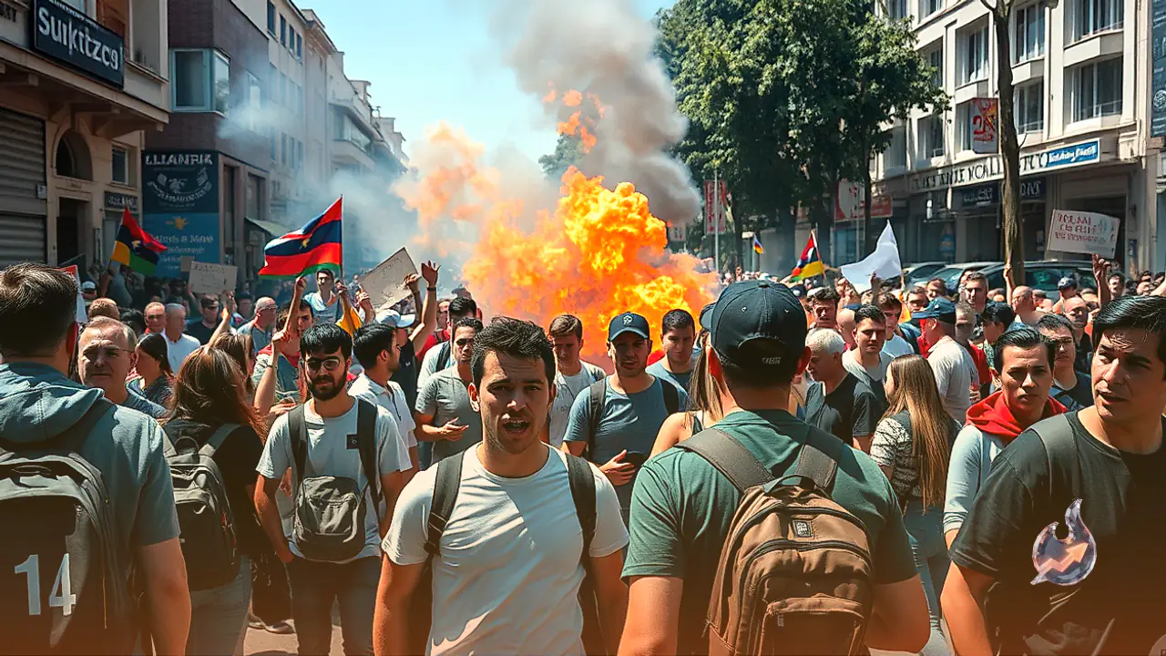 Fresh Street Clashes Erupt Across Albania as Student Anger Fuels Widespread Protests