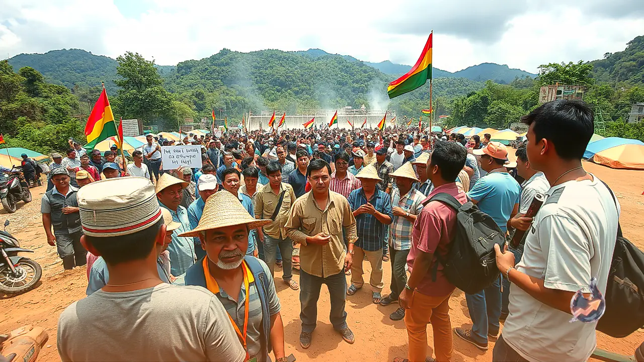 Fresh Unrest in Upper Siang as Protesters Target Security Camp Over Proposed Hydropower Project