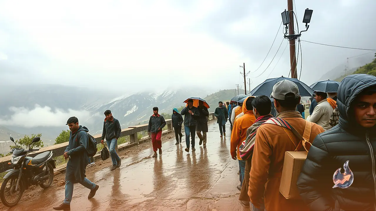 Fresh Weather Systems Trigger Rain and Thunder Across India, Snow Alert in Hills