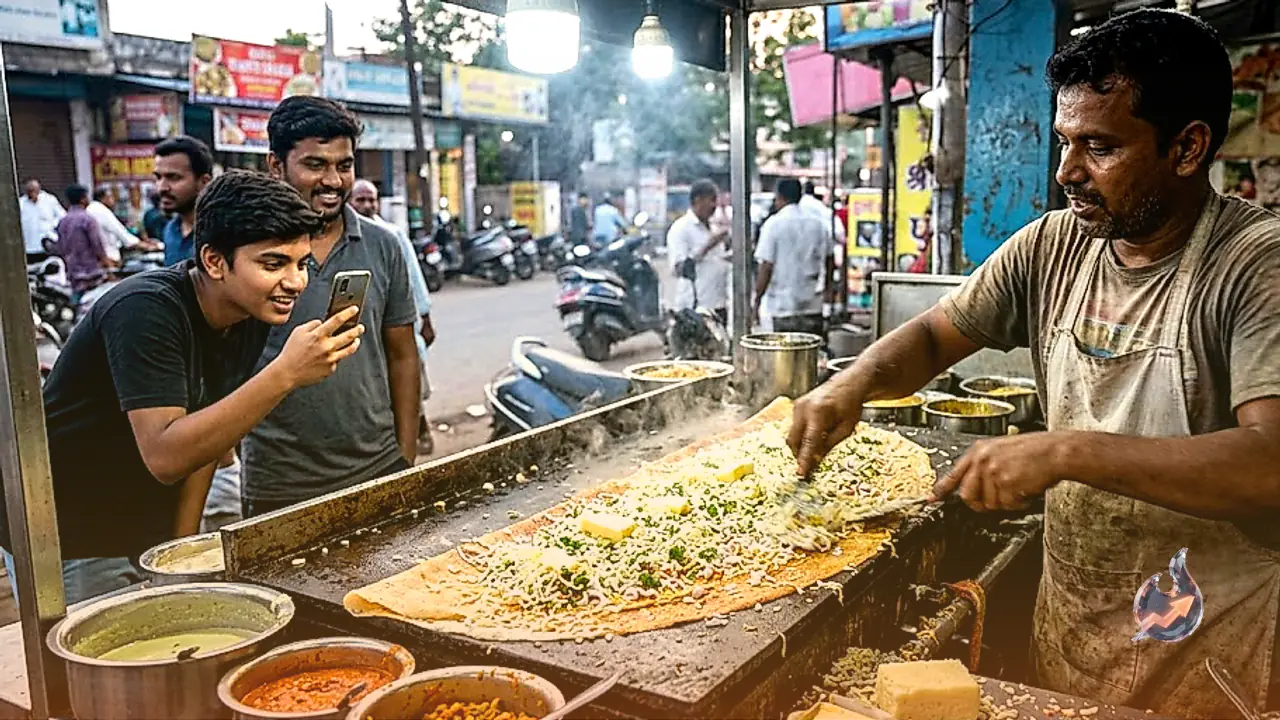 पारंपरिक स्वाद से सोशल मीडिया कंटेंट तक, तवे पर बदलते डोसे का दिलचस्प सफर