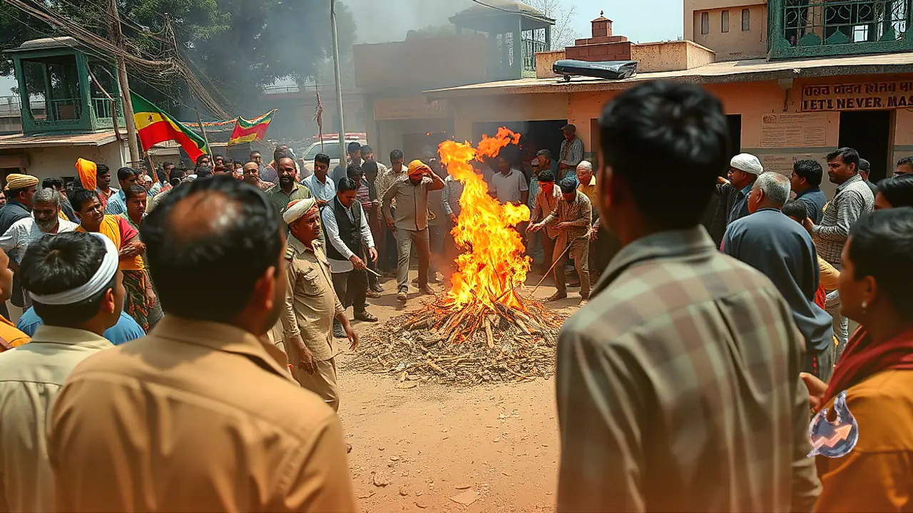 Funeral Land Clashes Flare Up in Rajasthan: Violent Brawl in Dausa and Cremation Allegation Inside Dudu Model School