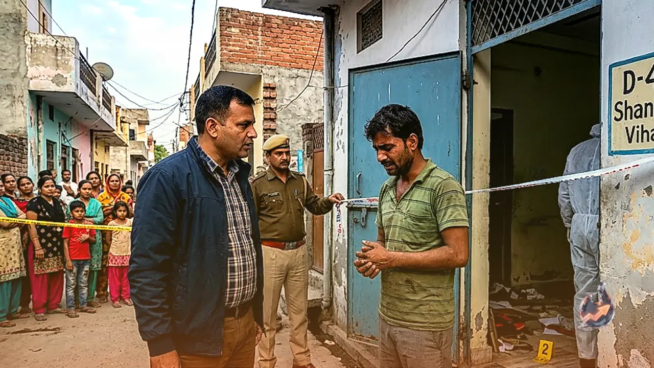 गाजियाबाद के खोड़ा में दिल दहला देने वाली घटना, बंद कमरे में मिले मां और मासूम बेटी के शव