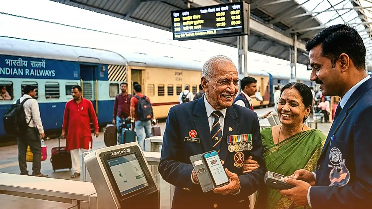 वीरता पुरस्कार विजेता सैनिकों और उनके परिवारों को भारतीय रेलवे में मिलेगी आजीवन मुफ्त यात्रा की सुविधा