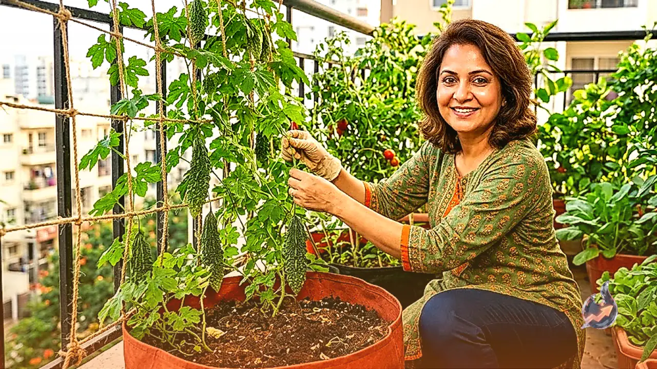 How to Grow a Heavy Crop of Bitter Gourd in Containers at Home