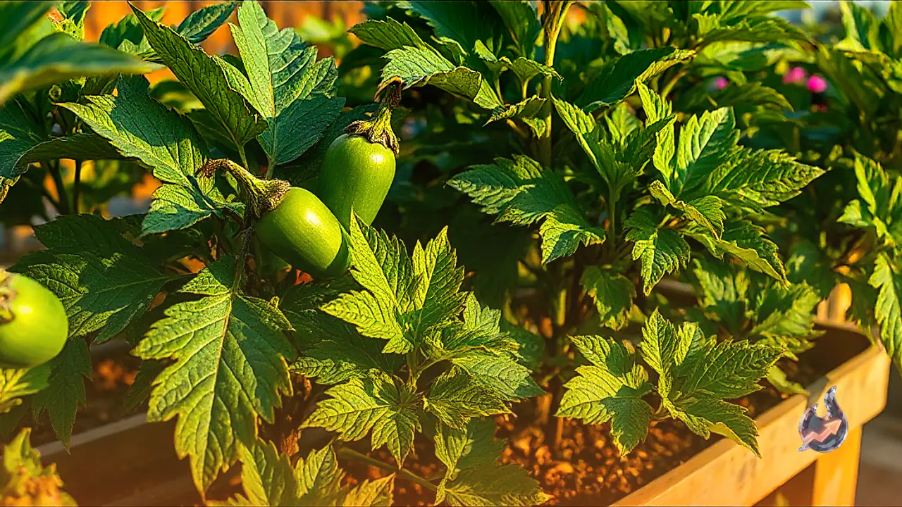 Potted Brinjal Plants Yielding No Produce: Used Tea Leaves Combined with Vermicompost Can Revive Fruit Growth